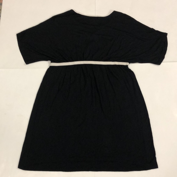 Nicole by Nicole Miller XXL Dress Black & White Elastic Piping Detail Stretchy - Picture 7 of 7